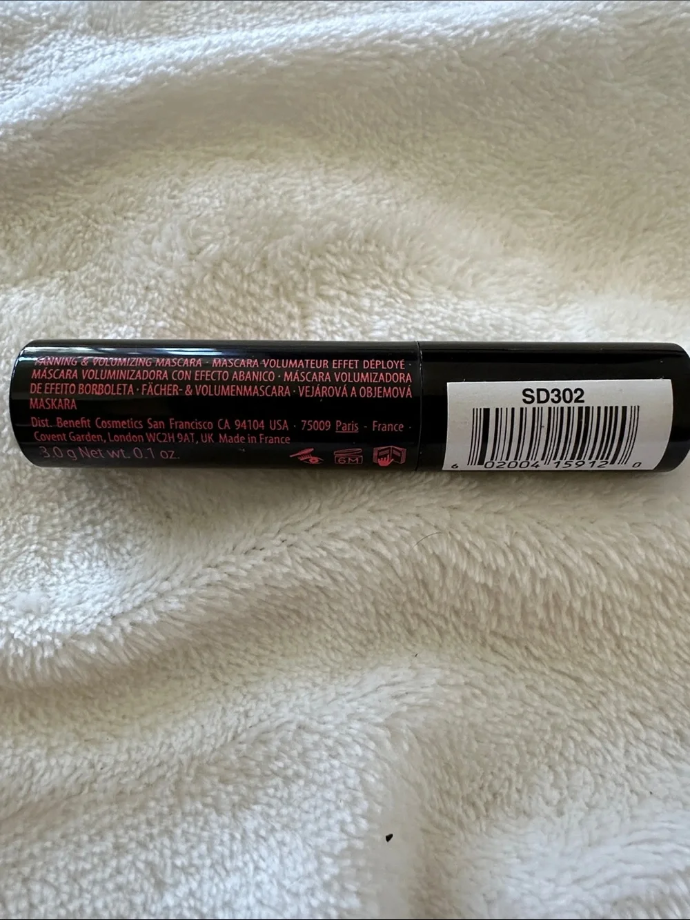 NEW Benefit Cosmetics Fan Fest Mascara travel size